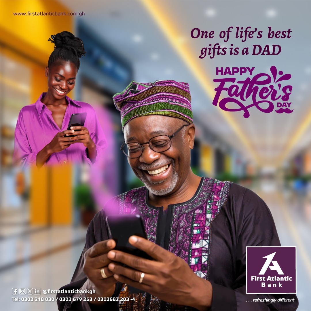 FirstAtlanticGH's tweet photo. Happy Father’s Day to our superheroes. 
The best gift from birth.

#RefreshinglyDifferent #PurpleXperience #FathersDay #goDigitalgoEasy https://t.co/bl1KfP4l2h