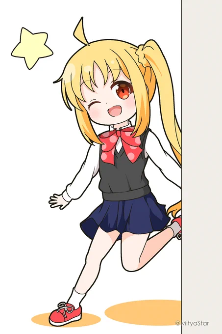 呼ぶとすぐ来てくれる虹夏ちゃん #ぼっち・ざ・ろっく    \  呼 ん だ ?  / 