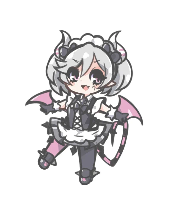 白銀の城の召使い アリアーヌ #OCGファンアート 