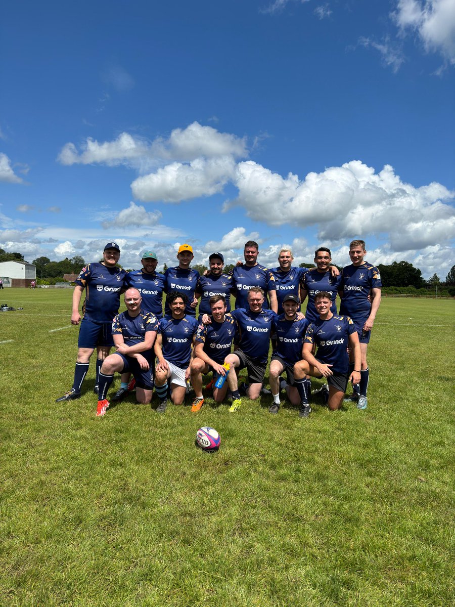 So proud to say my team were winners of the Reading touch rugby tournament day 🦌✨