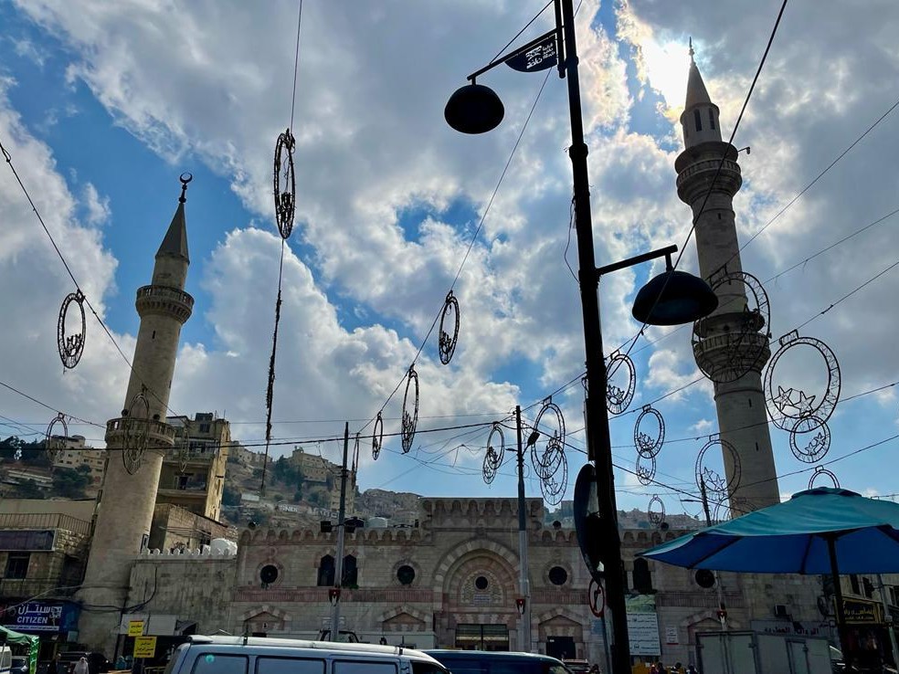 Eid Adha Mubarak from the Norwegian Embassy in Amman to all celebrating🌙✨️

Wishing you and your loved ones a peaceful and blessed holiday.