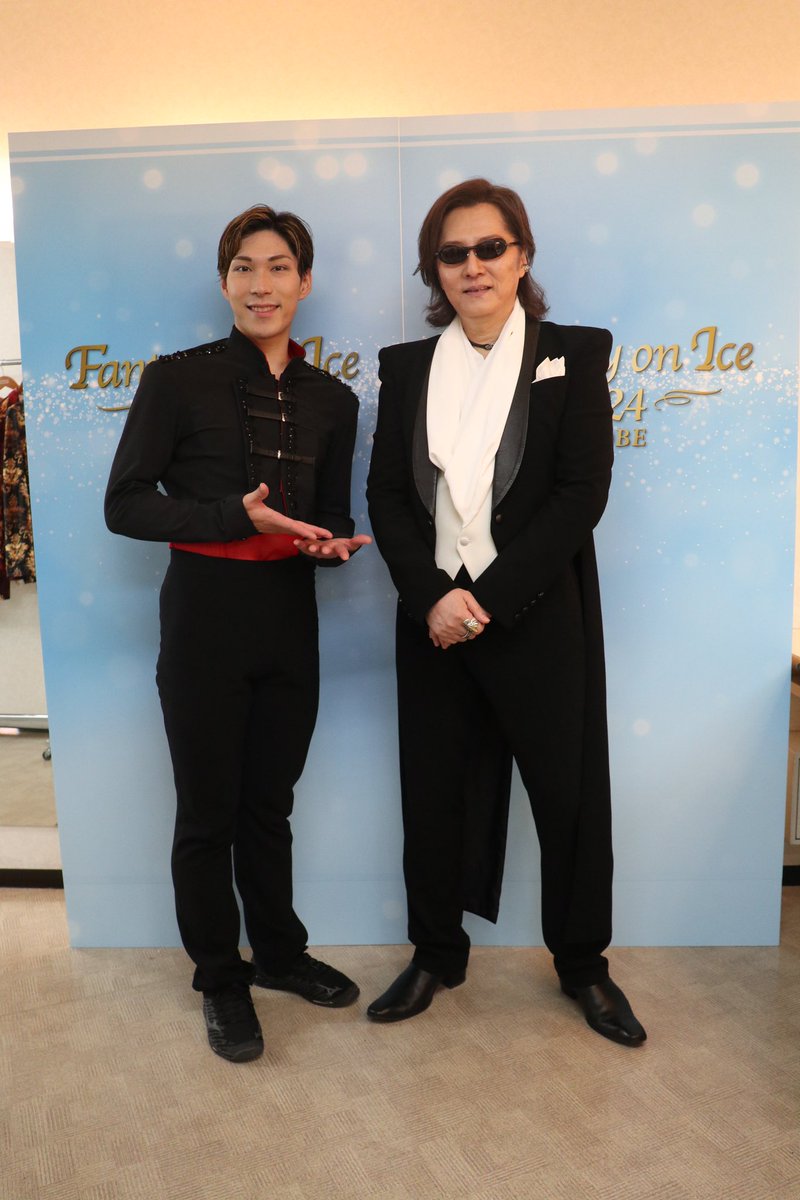 tatuyaishii_st's tweet photo. ⛸Fantasy on Ice 神戸公演
@ワールド記念ホール

2日間に渡り
ありがとうございました！

#田中刑事 さんの「RIVER」
#宮原知子 さんの「はなひとひら」

お二方のパフォーマンスには、
言葉では言い尽くせない感動があります。

#一青窈 さん、#家入レオ さんとも📸

#石井竜也
#FaOI
#FantasyonIce https://t.co/oJ2hu49AjZ