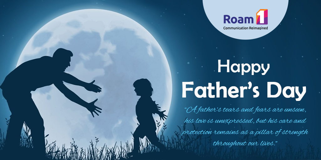 Roam1Telecom's tweet photo. Celebrating the extraordinary dads who roam far and wide to make every moment special. Happy Father's Day from Roam1! 🌍❤️ #FathersDay #Roam1 #DadLife https://t.co/Ja0BOz9Yce