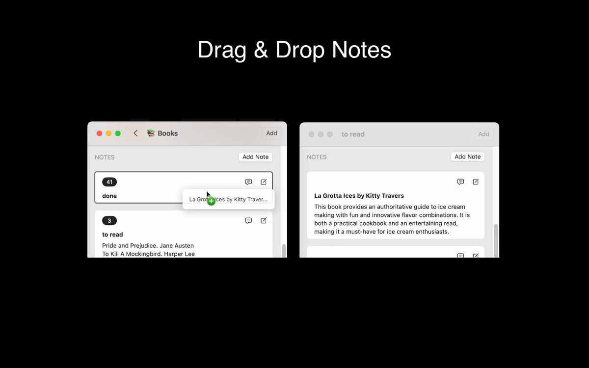 TheNote_app's tweet photo. https://t.co/nblZXO6cXC #macOS, has just received a major update packed with features designed to enhance your productivity. 💪 (#macOS 14.0+):
🔸 Open Notes in Separate Windows
🔸 Drag and Drop Notes
🔸 Export Note Shortcuts
🔸 Keyboard Shortcuts https://t.co/Dsr3ijK6Pg