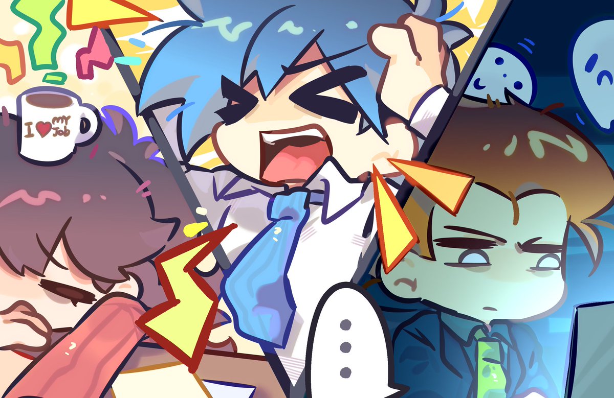 Spaghet14437711's tweet photo. 不！想！工！作！啊！a！ https://t.co/olWxYKClMS