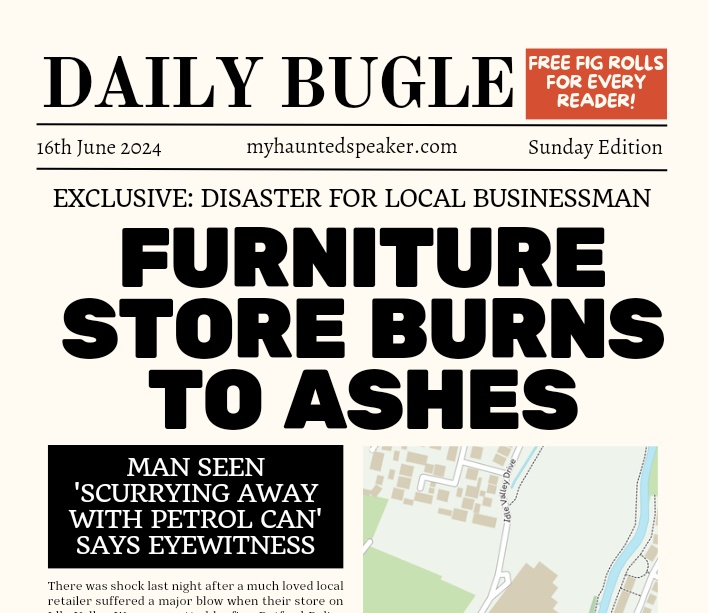 📣 Extra, extra! Hear all about it! 

👀 A brand new episode of smart speaker nonsense is available now

🔥 There's a shock for one local mattress retailer, and who laced the fig rolls with arsenic?

podfollow.com/1746585509/