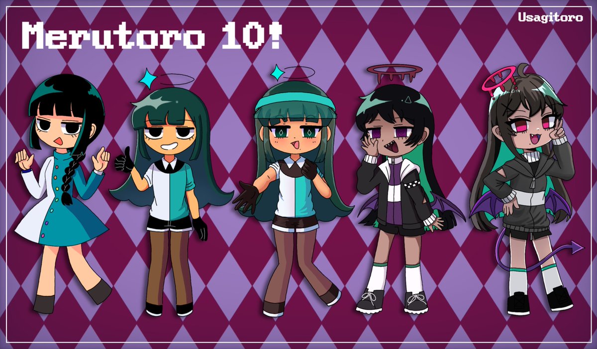 SofaLpe53807177's tweet photo. Merutoro 10 <<<<<333
I hope you like it ❤️ This is a fanart of your evolution!!
#merutoro10 https://t.co/jKZw9kVj2p