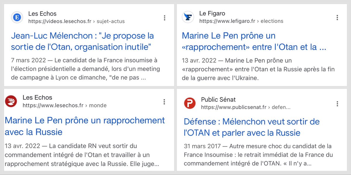 Et sinon combattre ceux qui veulent se "rapprocher" des russes en s'alliant avec ceux qui ont toujours défendu la sortie de l'Otan c'est "contestataire" ou "contestable" ?