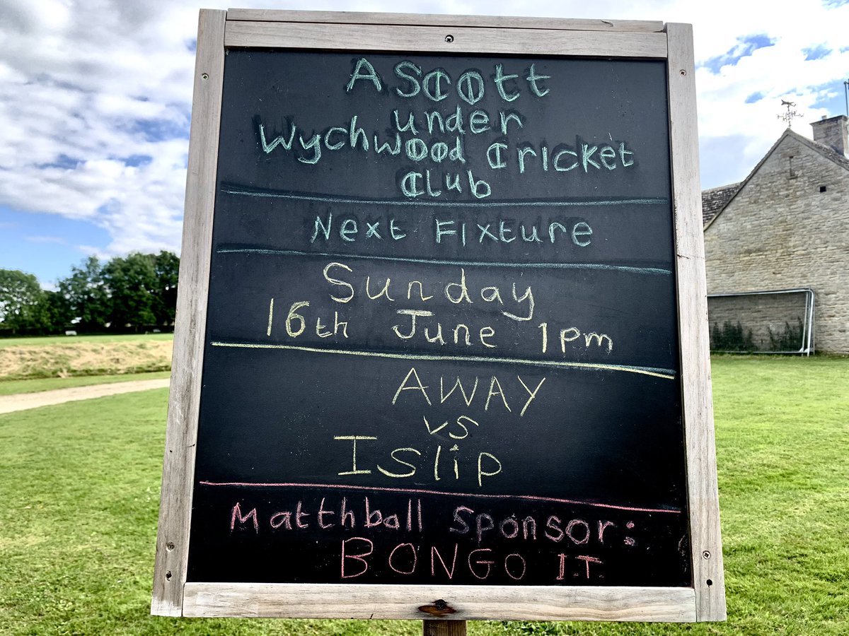 Today the Sunday XI travels to Islip CC for our friendly match 🏏
Our youthful team includes Miss Lara Bryce for her first appearance of the season 👏
Thank you to our match-ball sponsor <a href="/Bongo_IT/">Bongo IT</a> 💻