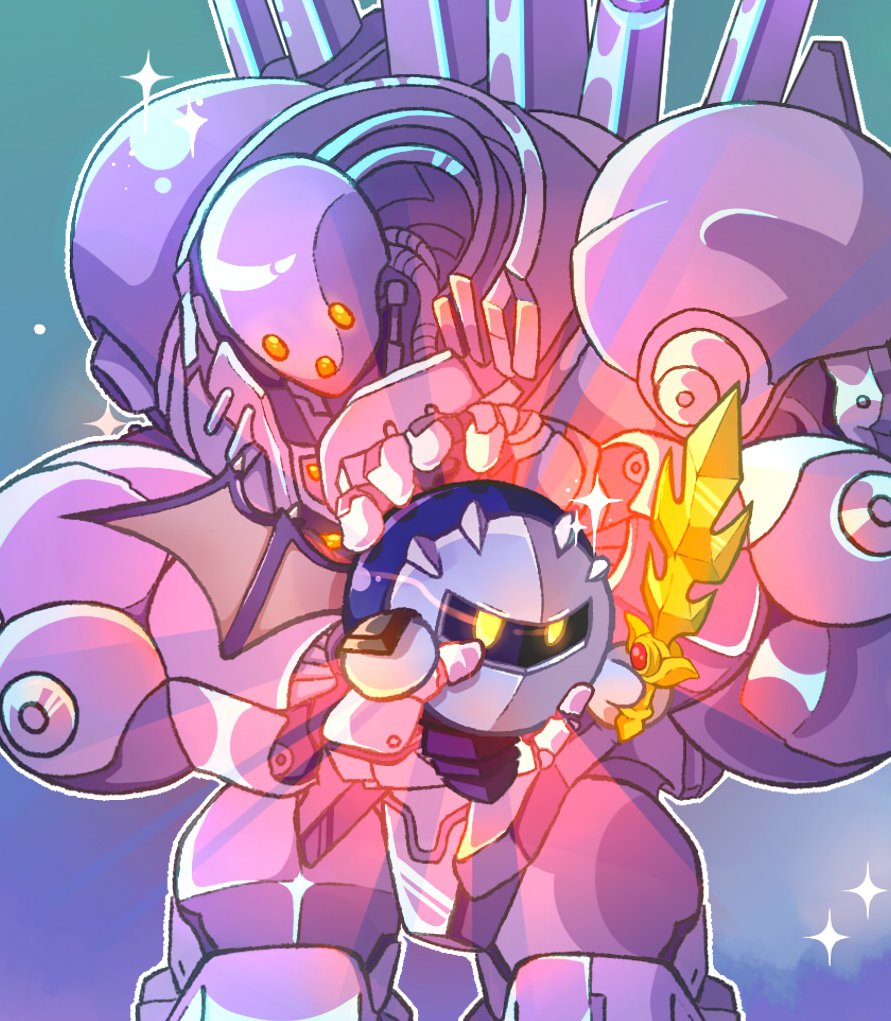 una_nacha's tweet photo. •°☆Metal Knight &amp; Metaknight☆°•  #metalknight #MetaKnight https://t.co/UL3DKFSMuj