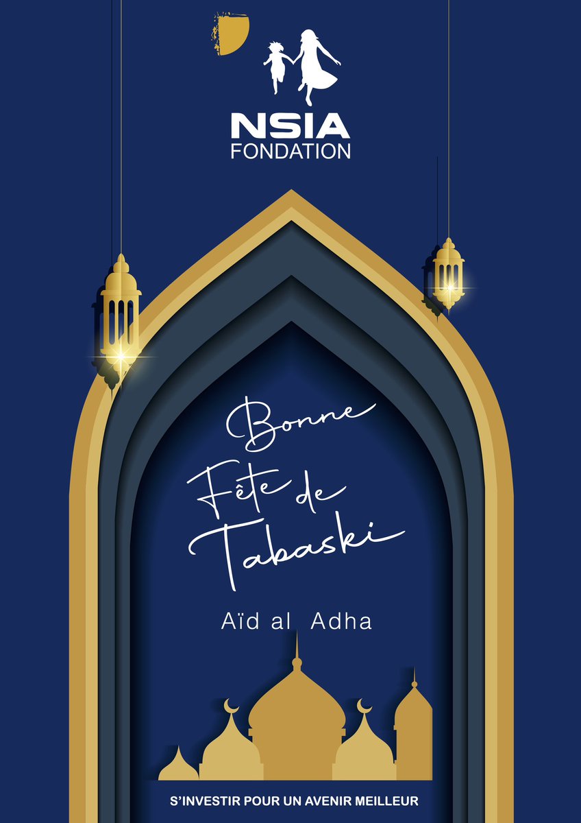 NSIAFondation's tweet photo. Bonne fête à tous 🕌 https://t.co/DJojV2bZl9