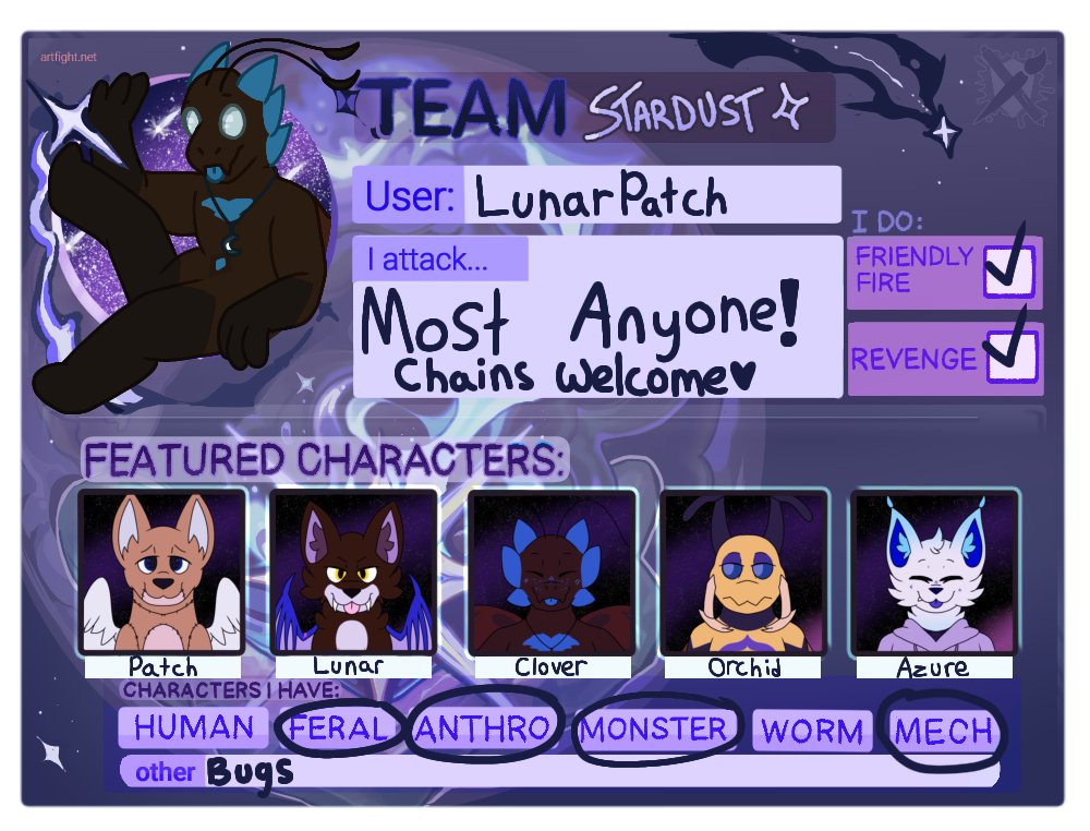 LunarPatch's tweet photo. @theartfight @KRAKENPHO I'm so excited for this aaaaaaaa
I've still got some stuff to work on regarding my profile, but still! https://t.co/9F3eV7nmDu