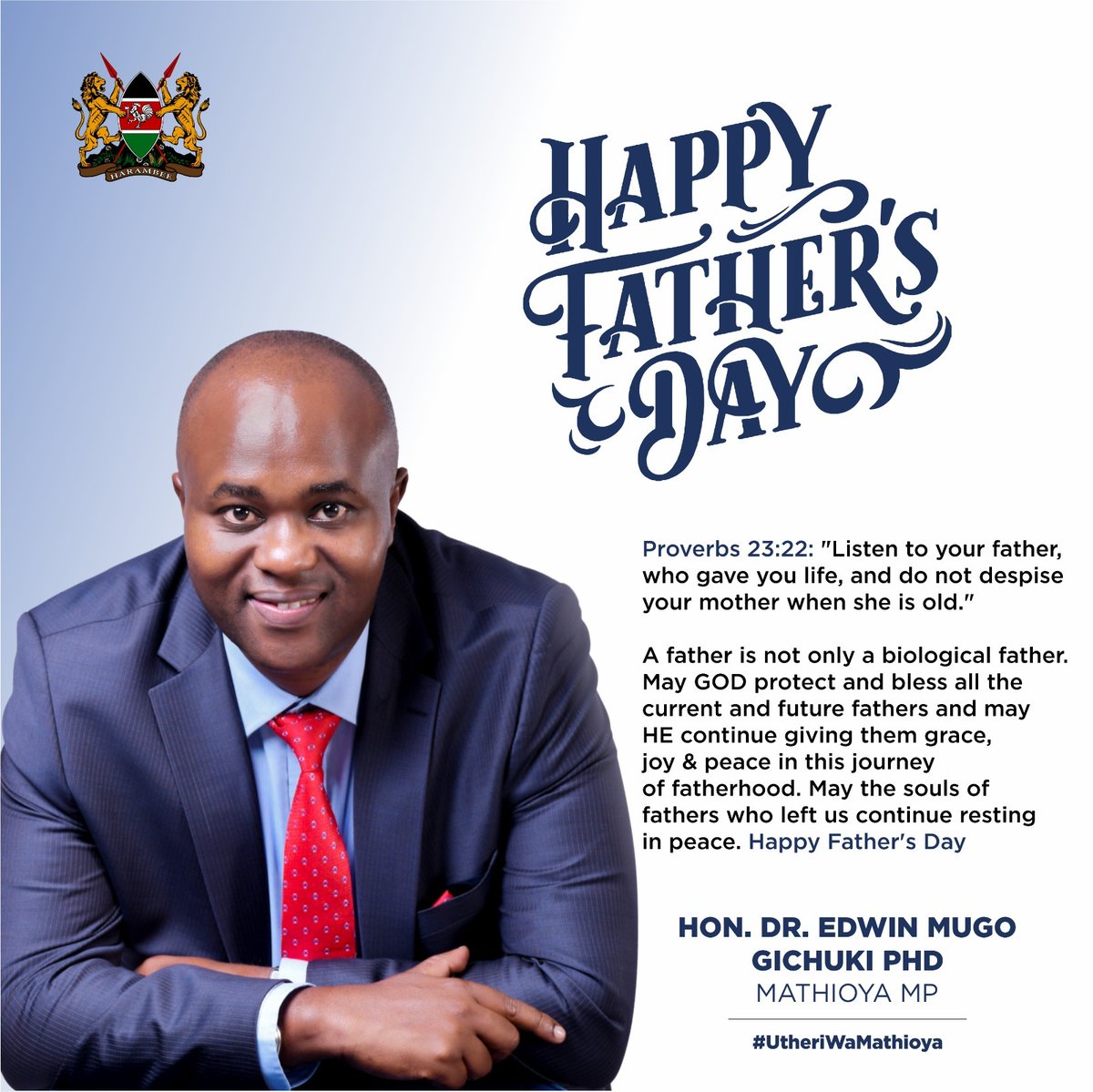 Mp Mathioya Team Hon. Edwin Mugo - Mathioya MP (@Mathioya_News) / Posts / X