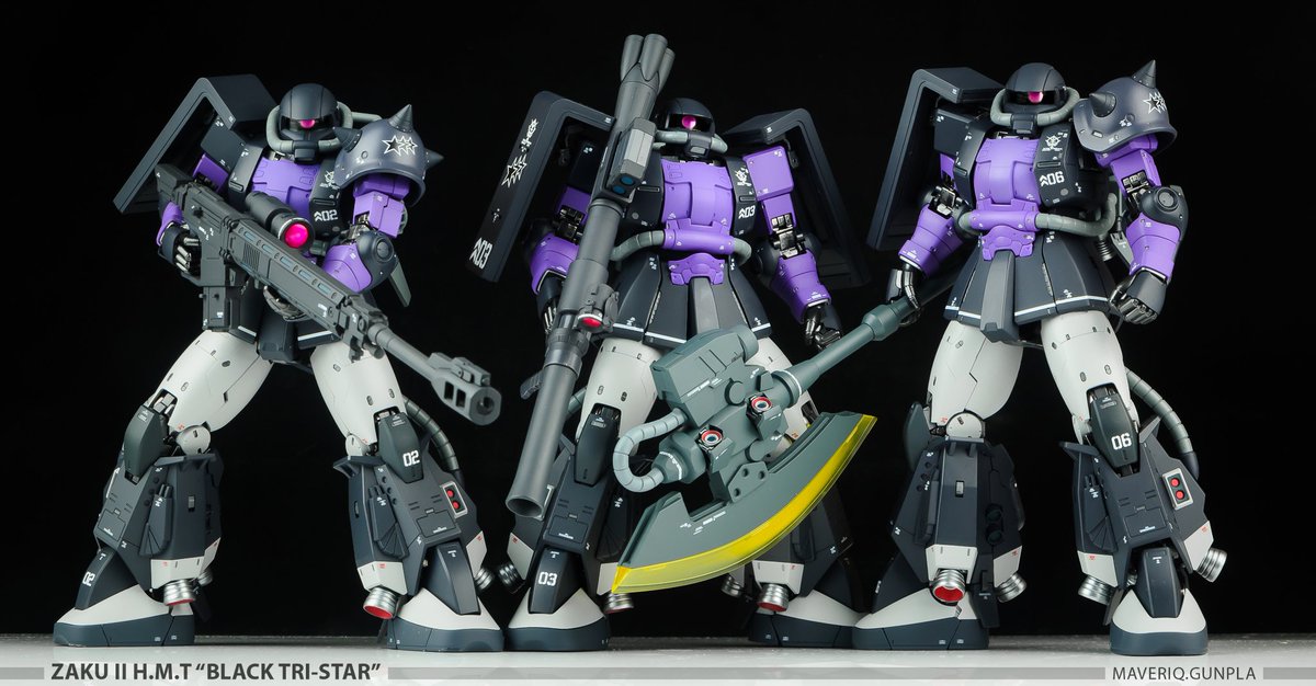 maveriqZERO's tweet photo. BLACK TRI-STAR TEAM
MASH ¦¦ GAIA ¦¦ ORTEGA
MS-06R-1A ZAKU II HIGH MOBILITY TYPE
#bandai #mobilesuit #gffmc
#ms06r1a #zakuhighmobillitytype
#ms06r1azakuiihighmobilitytype
#blacktristars
#zeon #principalityofzeon
#universalcentury
#mobilesuitgundam
#mobilesuitgundamorigin https://t.co/1McshvpTCq
