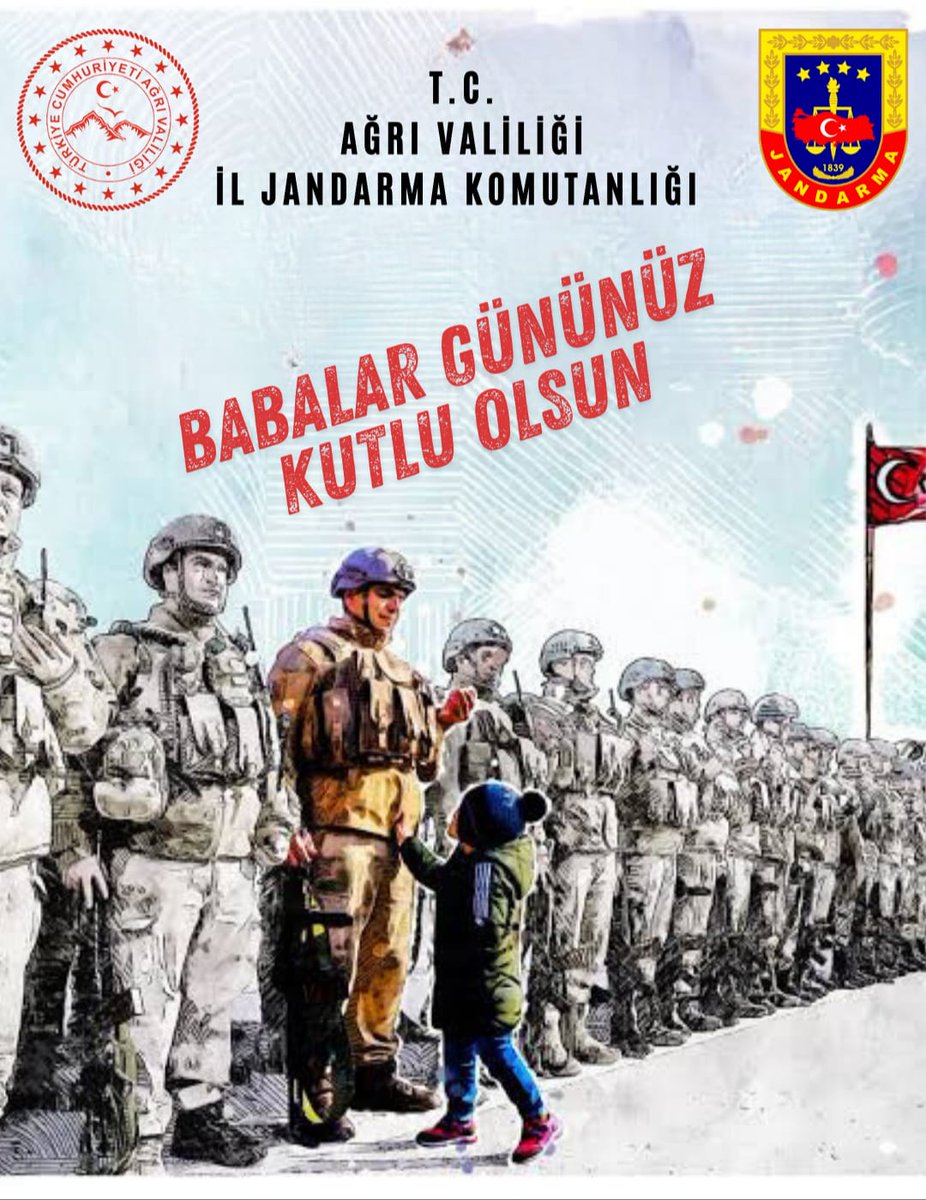 Başta Şehit babalarımız olmak üzere, yüreğinde vatan sevgisi taşıyan babaların ve tüm babaların #BabalarGünü kutlu olsun.🇹🇷