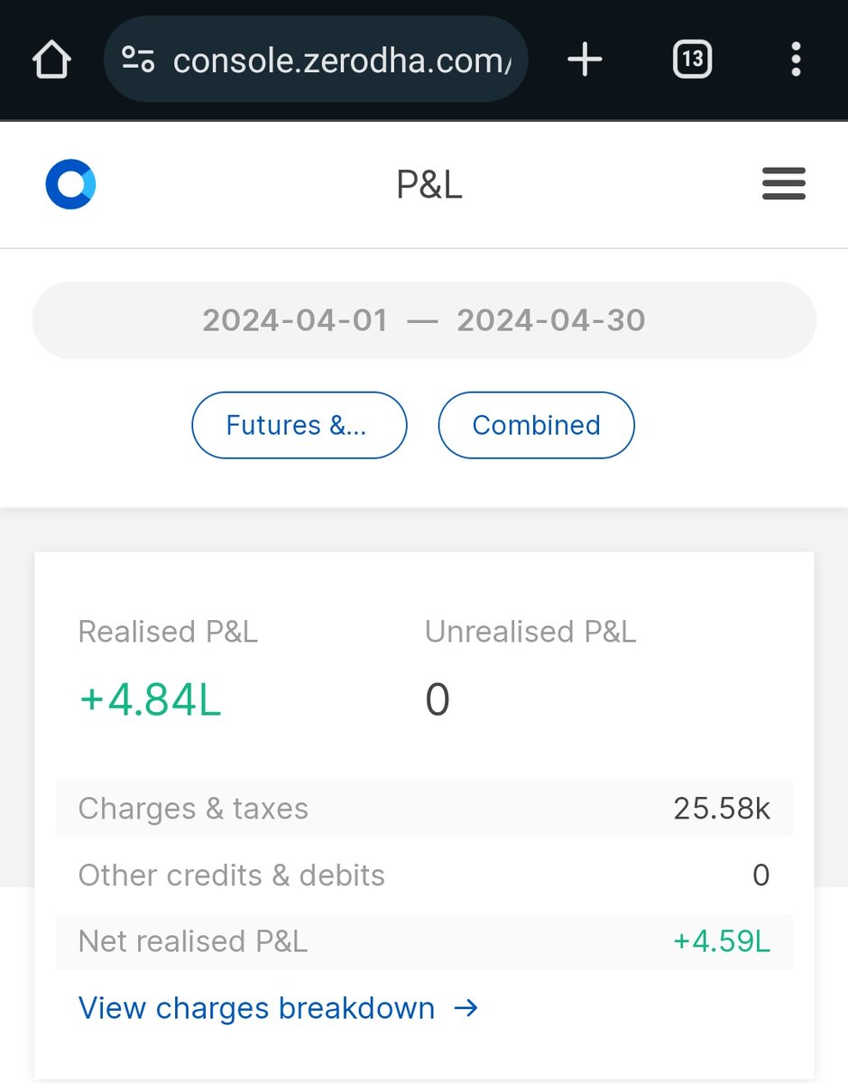 Affirm_Alchemy's tweet photo. #April_24 Positive 4.59L
#May_24 Negative 6.57L
#June_24 Positive 4.46L (9 Trading Days to Go)

In April the focus was on Risk Management,
In May Focus shifted to Maximizing the Profits,
In June refocused on Risk Management.

#Lesson: #Risk_Management. ❤️🔥 https://t.co/vNlSFHA468