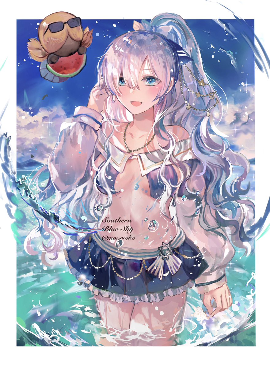 アナスタシア「夏のアナスタシア!!! 」|rioka⭐️5月コミティアとコミ1のイラスト