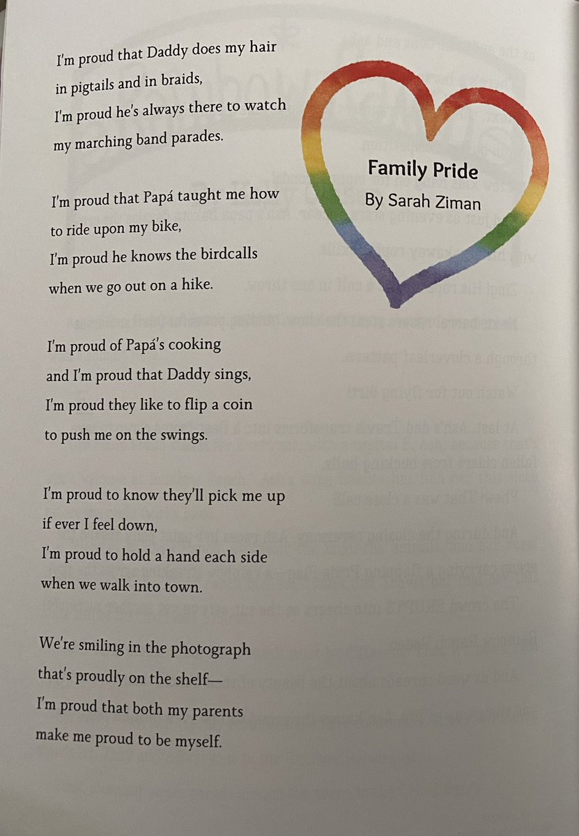 Sarah Ziman/BardyMum - 'Brain' out now! (@bardymum) on Twitter photo A poem in the latest issue of <a href="/LTPmag/">Little Thoughts Press</a> for #pride. Lovely to see Twitter pals <a href="/dreambeastpoems/">Mark Bird (DreamBeastPoems) The Klangaroo Out Now!</a> <a href="/LindaMid7/">Linda Middleton ๐๐๐ฟ</a> <a href="/josiedefalco/">Josie De Falco ๐ฟ</a>, <a href="/deliablack03/">Delia Black</a> and <a href="/stepha_henson/">Stephanie Lupo Henson ๐</a> in there too ๐
#childrenspoetry #poems4kids #poem #poetry A poem in the latest issue of <a href="/LTPmag/">Little Thoughts Press</a> for #pride. Lovely to see Twitter pals <a href="/dreambeastpoems/">Mark Bird (DreamBeastPoems) The Klangaroo Out Now!</a> <a href="/LindaMid7/">Linda Middleton ๐๐๐ฟ</a> <a href="/josiedefalco/">Josie De Falco ๐ฟ</a>, <a href="/deliablack03/">Delia Black</a> and <a href="/stepha_henson/">Stephanie Lupo Henson ๐</a> in there too ๐
#childrenspoetry #poems4kids #poem #poetry