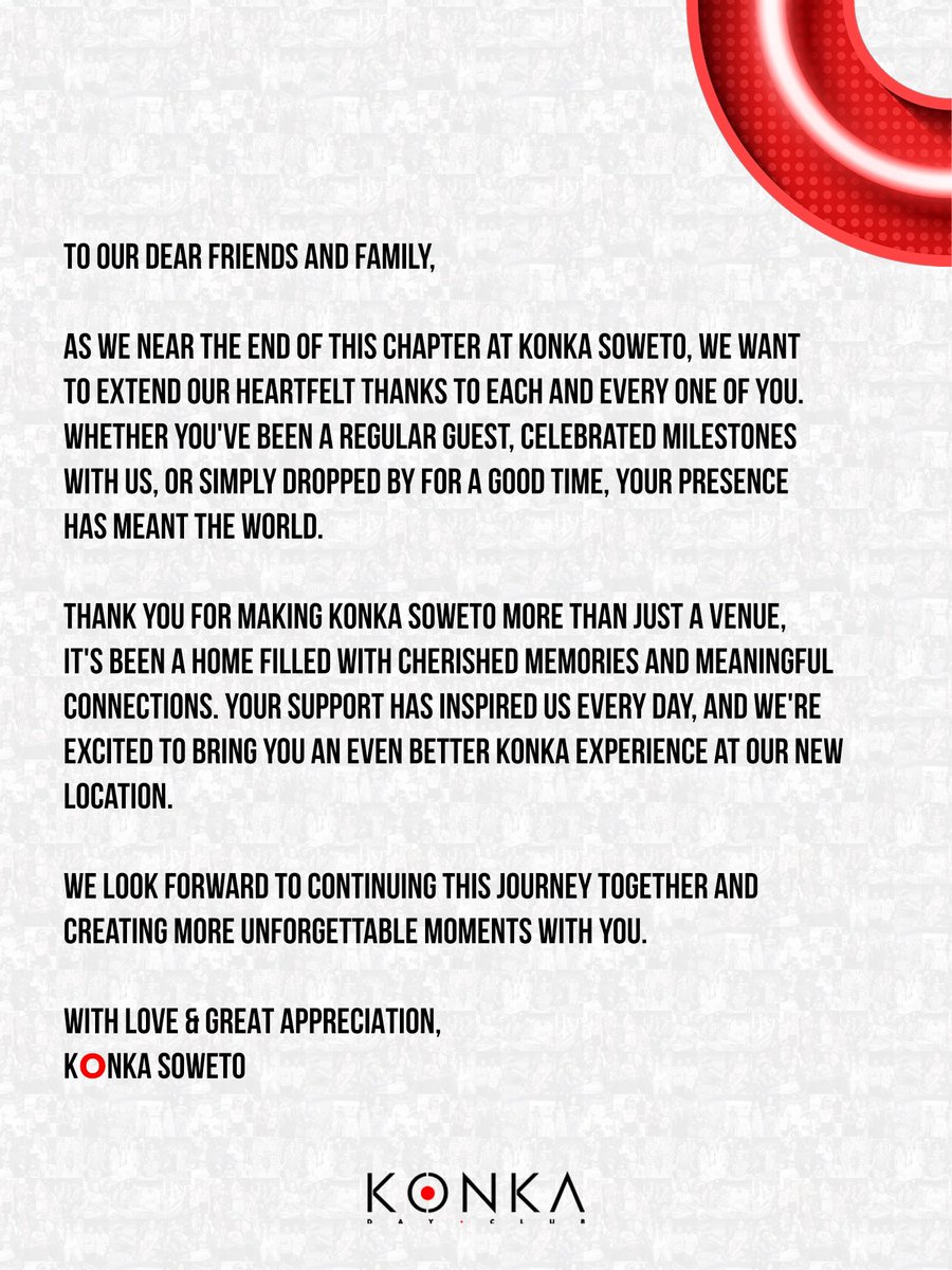 KonkaSoweto's tweet photo. THANK Y⭕️U 🙏🏾❤️ https://t.co/VVP7eAbwiF