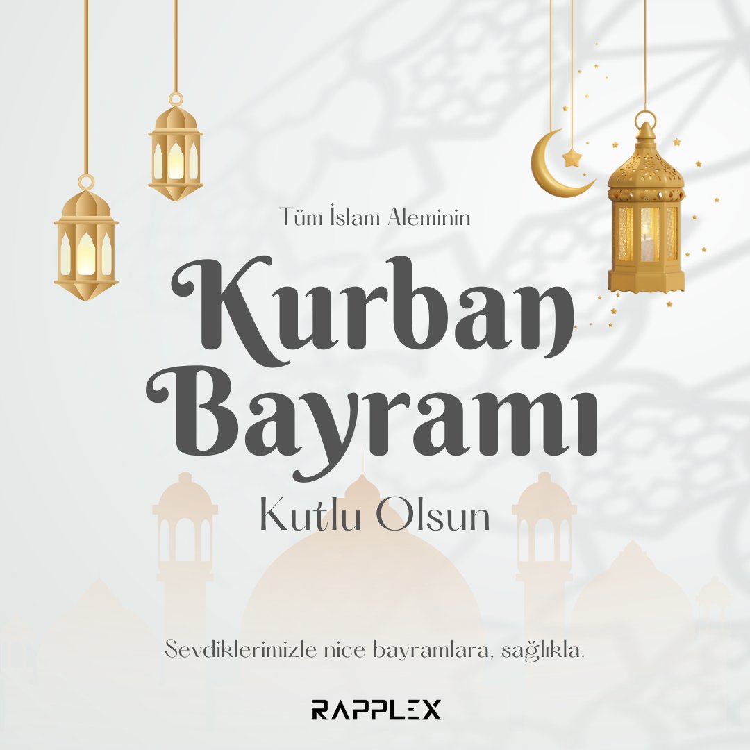 RapplexOfficial's tweet photo. En güzel Anıları birlikte paylaşmak dileği ile en güzel hatıraları bu bayramda tazelemek dileği ile Kurban Bayramınız Mübarek Olsun.

#kurbanbayramı #sibergüvenlik #bayram #cybersecurity https://t.co/7aEWc32wOd