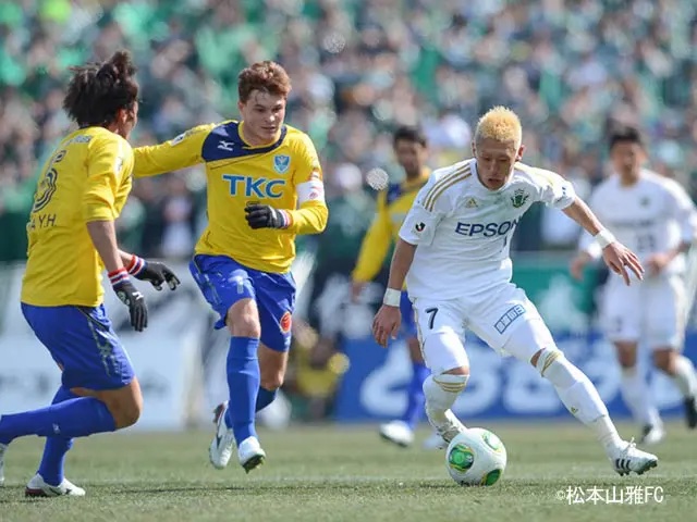 yamagafc's tweet photo. 2013〜14シーズン松本山雅FCで活躍し、プロサッカー選手を引退し競輪選手になった #北井佑季 選手が #第75回高松宮記念杯競輪（G1）を優勝しました🚲

北井選手おめでとうございます㊗️🎉 https://t.co/vrqIc0ZxST