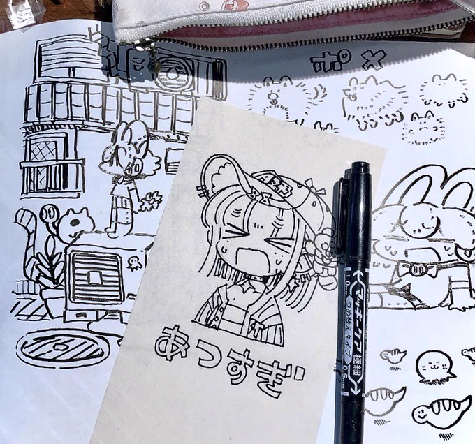 これは在廊らくがき 