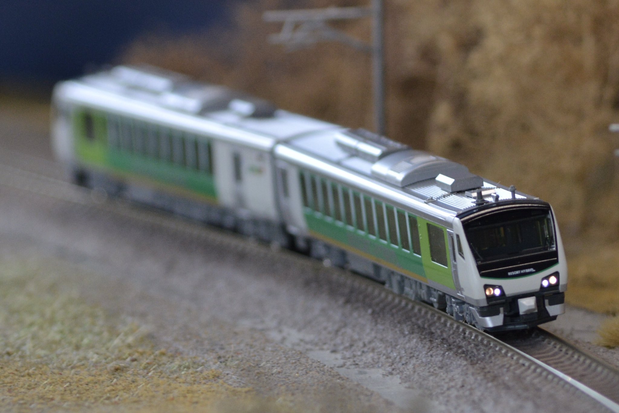 HB300リゾートビューふるさと車両付きジオラマ JR東日本 HB-300形
