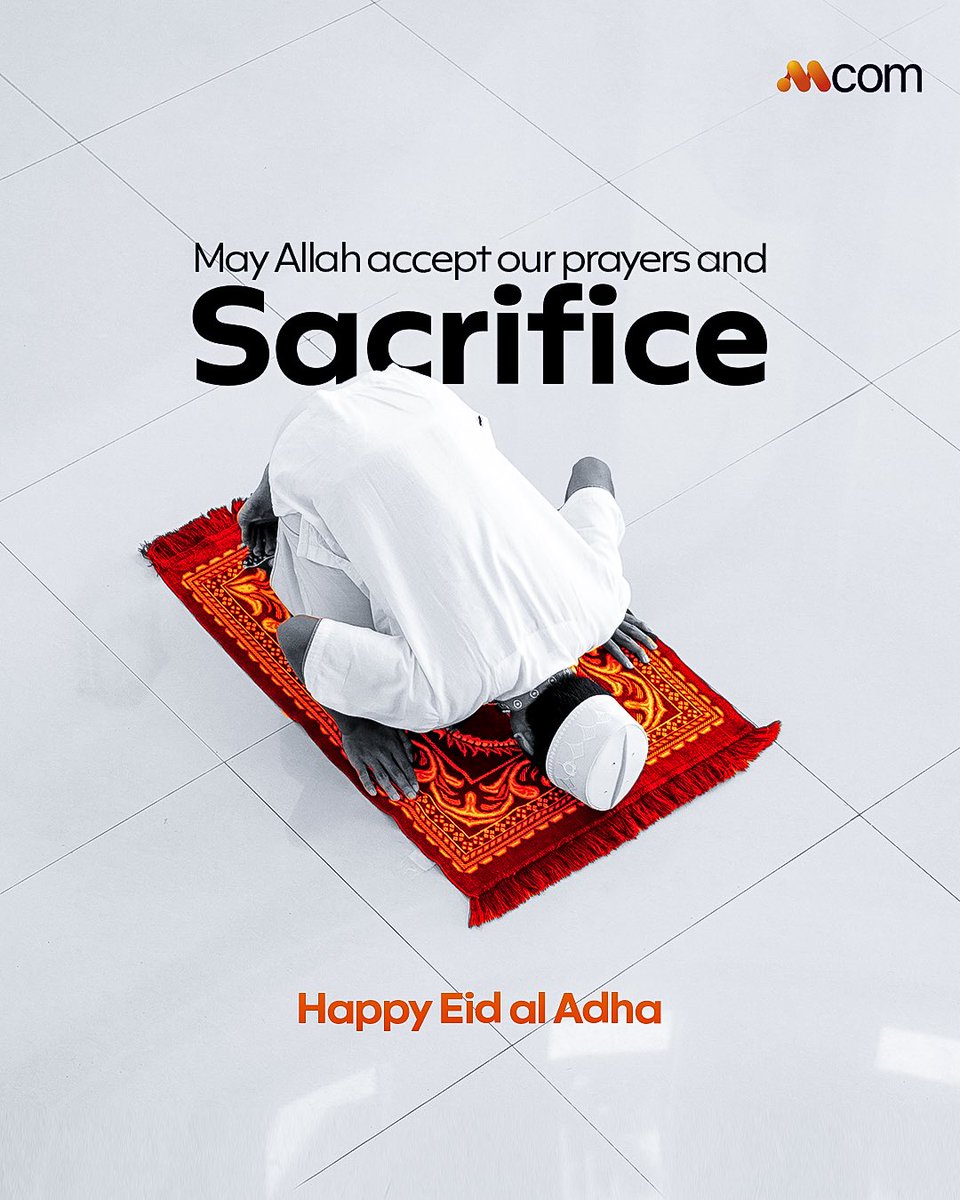 MCOMnigeria's tweet photo. As you celebrate and perform the acts of devotion on this glorious and merciful day, may Allah rewrite your wrongs and accept them as acts of Ibadah

Eid al-Adha!

#mcomnigeria https://t.co/wDLyiRSYAR