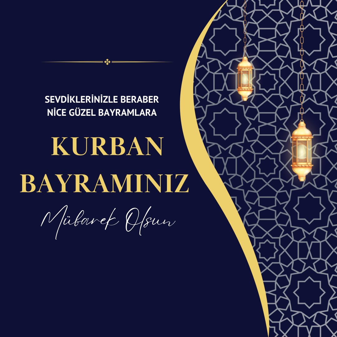 İslam Alemi ve Milletimizin Kurban Bayramını tebrik ediyor, bir arada huzur ve bereket dolu bir bayram diliyorum.