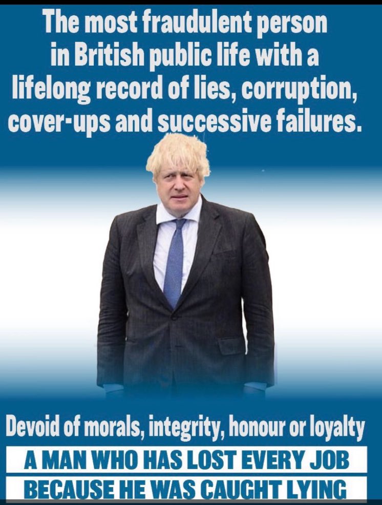 Willster2018's tweet photo. @BorisJohnson https://t.co/GjMyr4Kauc