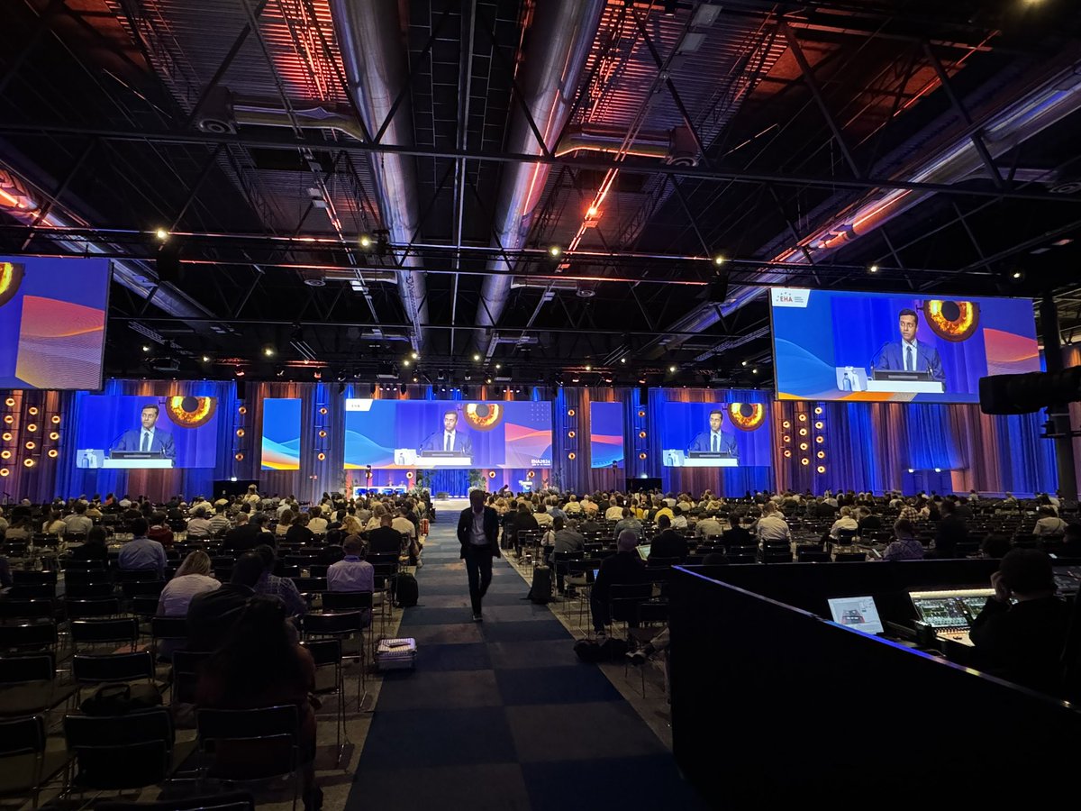 Tapan Kadia (@tapkadia) on Twitter photo Abishek Maiti from <a href="/MDAndersonNews/">MD Anderson Cancer Center</a> presenting at the #EHA2024 Late breaking abstract plenary session. Abishek Maiti from <a href="/MDAndersonNews/">MD Anderson Cancer Center</a> presenting at the #EHA2024 Late breaking abstract plenary session.