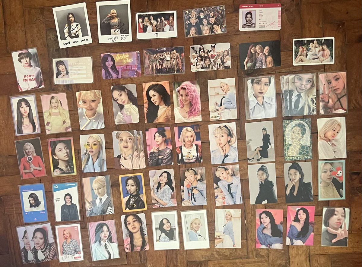 strawbercub's tweet photo. WTS/LFB TWICE DECLUTTER SALE 
📍Tarlac City 

- all are onhand
- not for sensitive buyers, may dm for pc condi 

MOP: gcash/BDO 
MOD: J&amp;T 

tags: twice ot9 chaeyoung mina jihyo jeongyeon tzuyu group pc rare https://t.co/tGKQ2y7TcS