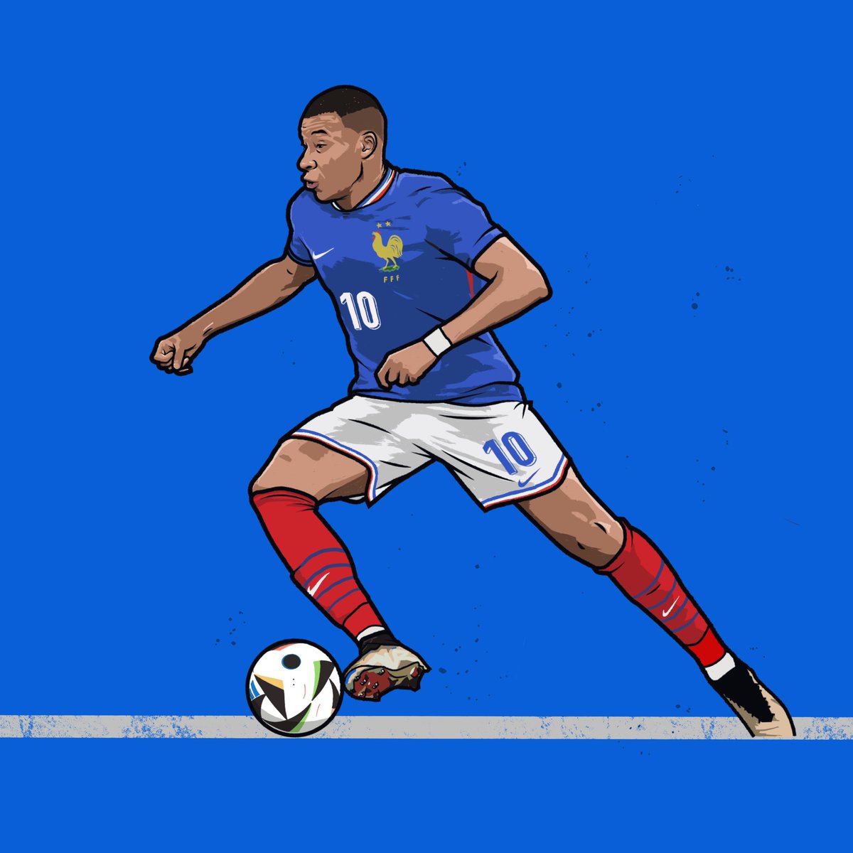 Mbappe continued… ✍🏻 🇫🇷 

——
#mbappe #equipedefrance #euro2024