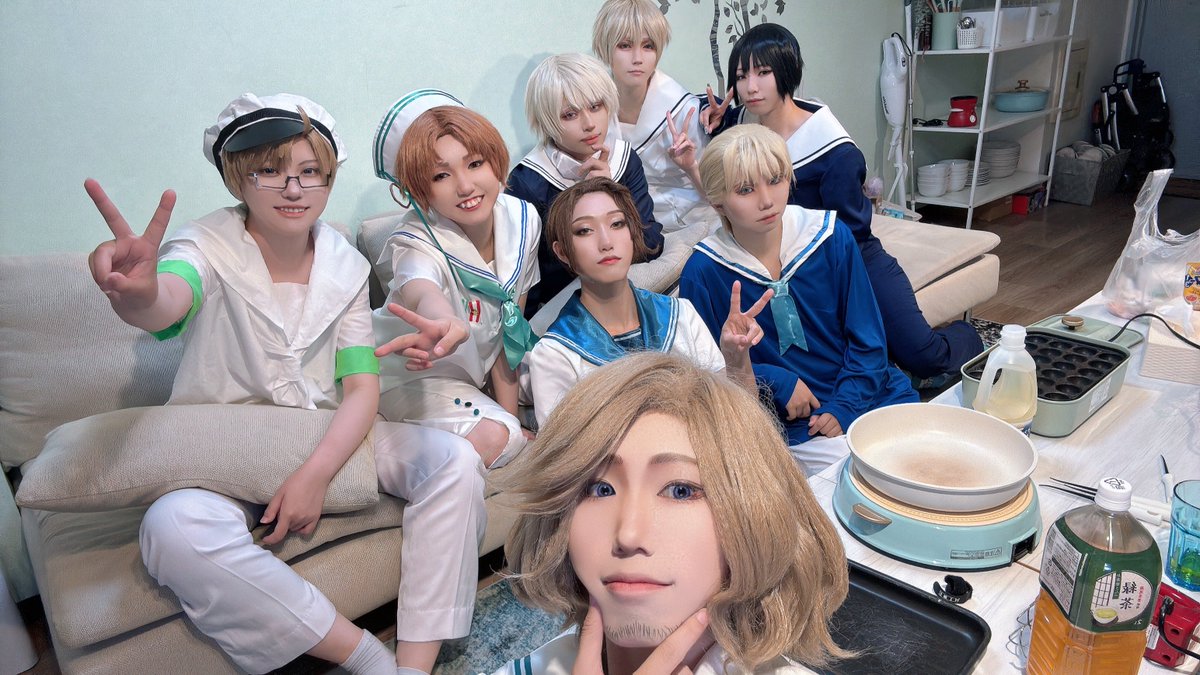 B_kurage_'s tweet photo. おわりー！！！
めっっっっちゃ食べた。食べたねぇ(   ◜ω◝ )
ほぼほぼ食い切ったよ←

フッ軽で軽率にぽっと集まってくれた枢連8人でした⸜(* ॑꒳ ॑*  )⸝
 #0616マリンdeホットケーキ https://t.co/9GnRVWeSF5
