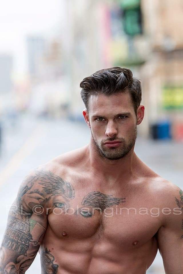 I'm in need of a hunk this morning to do some DIY any volunteers