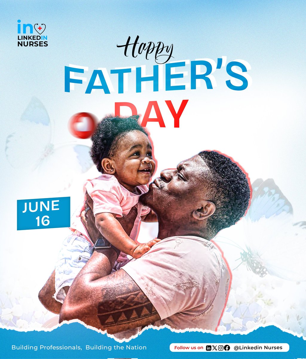 LinkedInNurses's tweet photo. LinkedIn Nurses wishes a happy Father's Day to all the incredible dads out there! ❤️✨ 

We celebrate your unwavering support, strength and compassion. Thank you for being amazing fathers and role models!

#FathersDay #linkedinnurses https://t.co/ggcZZLN7G4
