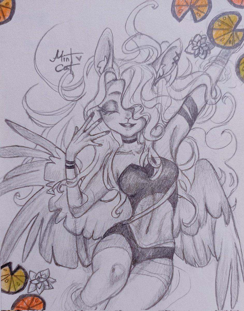 Mint__Cat__'s tweet photo. 🐰🍊
.
.
.
#art #furry #OC #bunny #rabbit #fanart #sketch #sketchbook https://t.co/BXV8OEpYH3