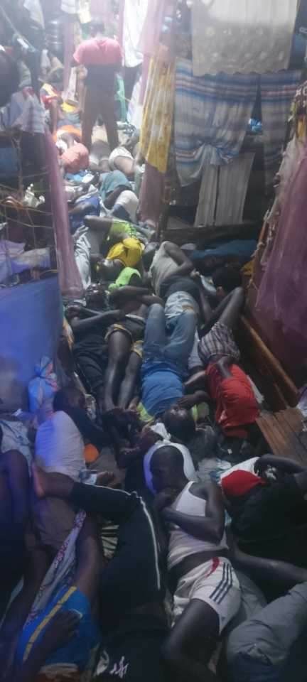 These are the sleeping conditions in the Buea Central Prison. There are many here who have been awaiting trial for months or years, many of whom might be innocent. What is wrong with the Cameroon justice and prison system, that results in such inhumane treatment of young people?