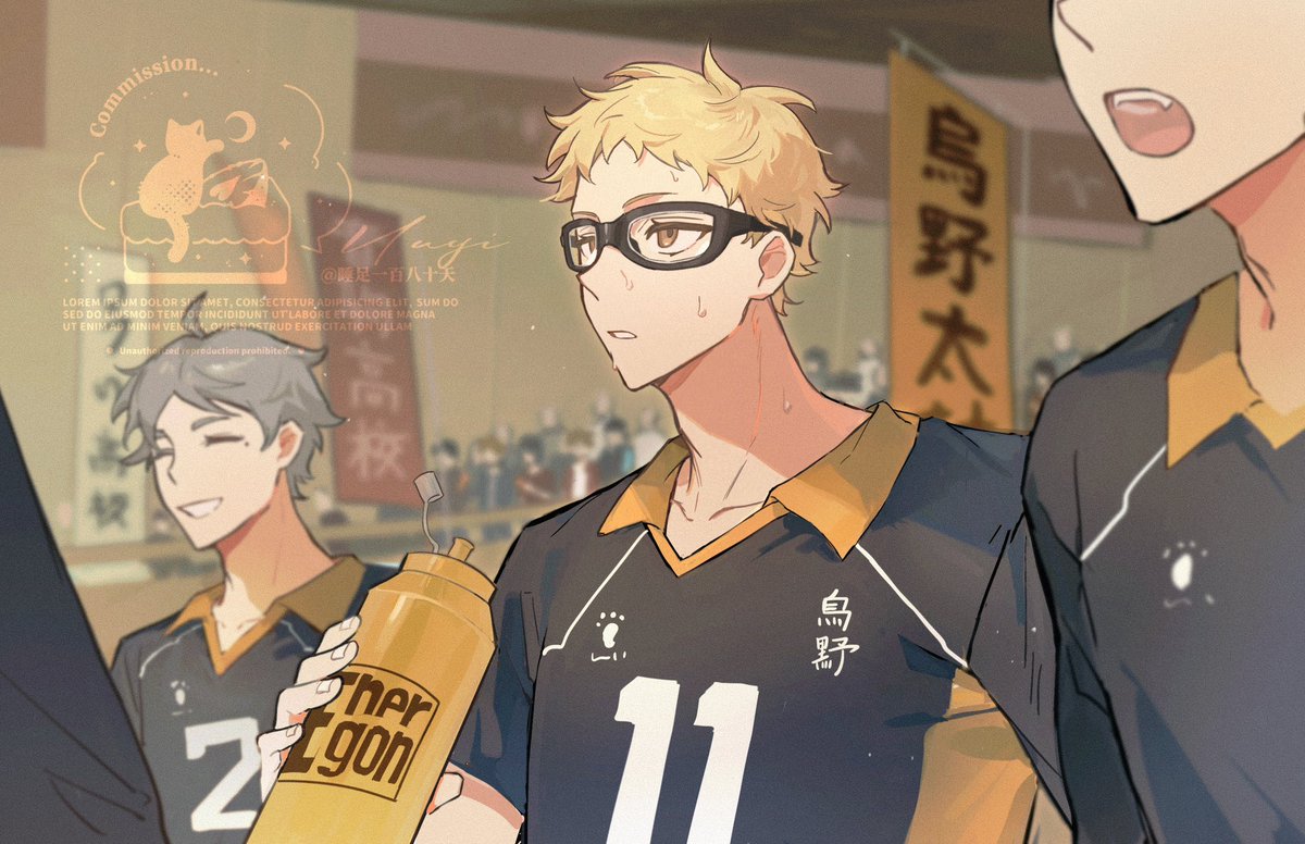 YUYI_SZYBBST's tweet photo. #クロ月  🏐 https://t.co/sDTSnbjPQV