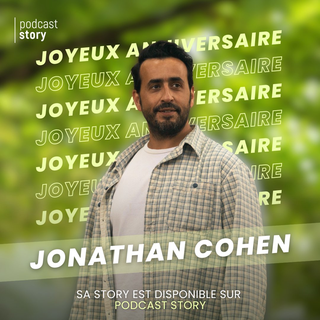 Nous souhaitons un joyeux anniversaire à Jonathan Cohen 🥳

Mais qui est vraiment JoCo ? Comment est-il arrivé à être l’un des acteurs les plus bankables de ces dernières années ? 🤔

On vous dit tout dans sa story, disponible sur #PodcastStory 🎧📱 pulse.ly/y8vgpx1w8w