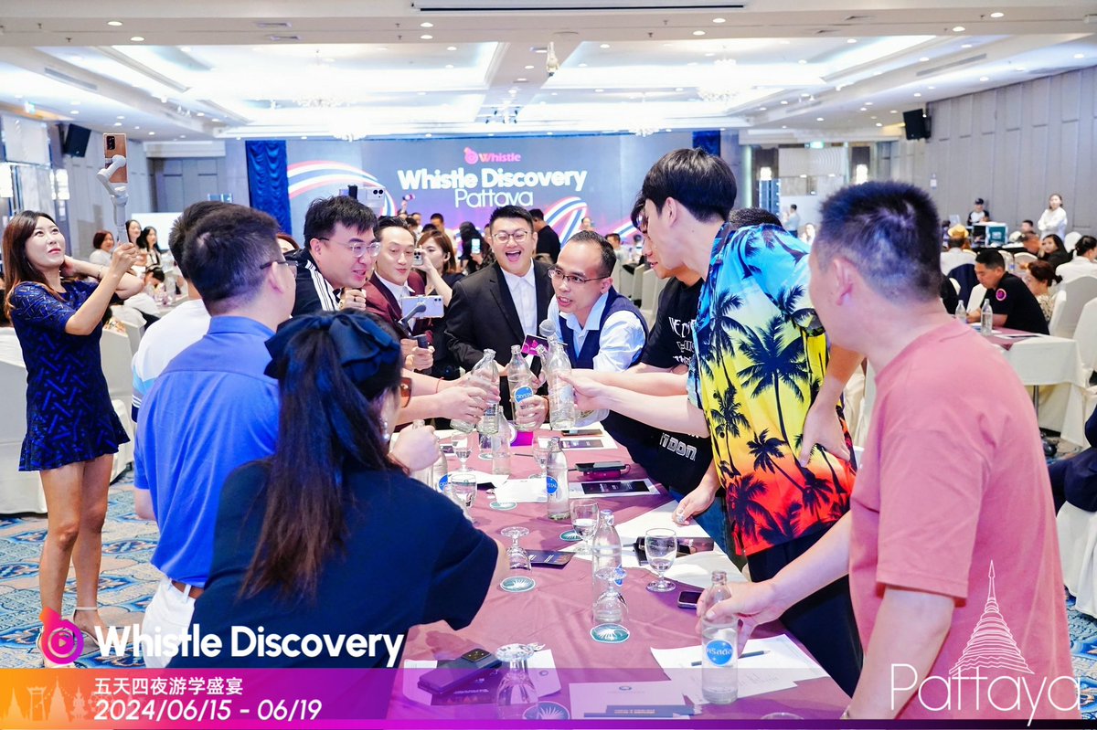 whistle_web3's tweet photo. Welcome to all participants of Whistle Discovery Pattaya! Let's dive deep into Web3, share knowledge, and driving innovation for the future. Looking forward to an inspiring event! 🥂🌍

Let's make these five days unforgettable!🌴#web3‌‌ #whistle #blockchain https://t.co/VgdZJXicpx