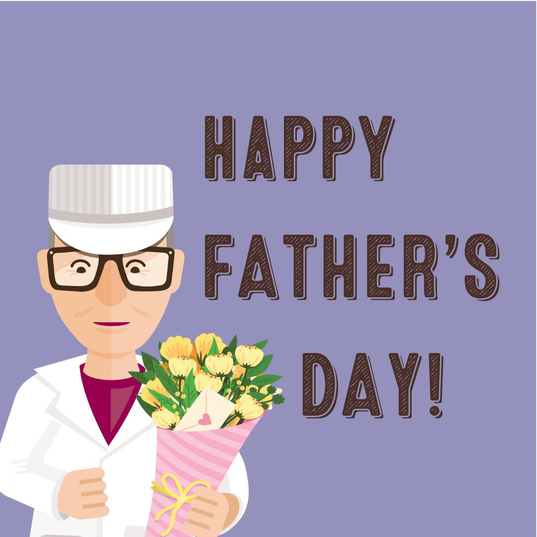 Dad: "A man walks into a Harry Gow Bakery and asks 'is this Gluten free?' The shop staff says 'no - it's £4!'" 

To all the dads, today is for you... Even if that means listening to all your #CheesyJokes 🙃

#HappyFathersDay  💙