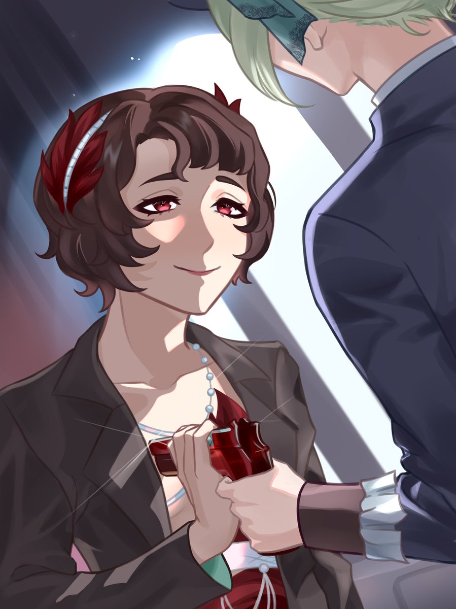 have_an_orange's tweet photo. #verneider #wlw #avatio #hsr #reverse1999 #Reverse1999HalfAnniv #art #fanart #リバース1999 #schneider #vertin https://t.co/dhygjoY8WR