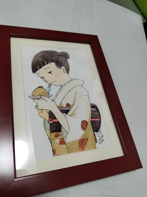 モンブラン#着物道楽十人絵巻 
