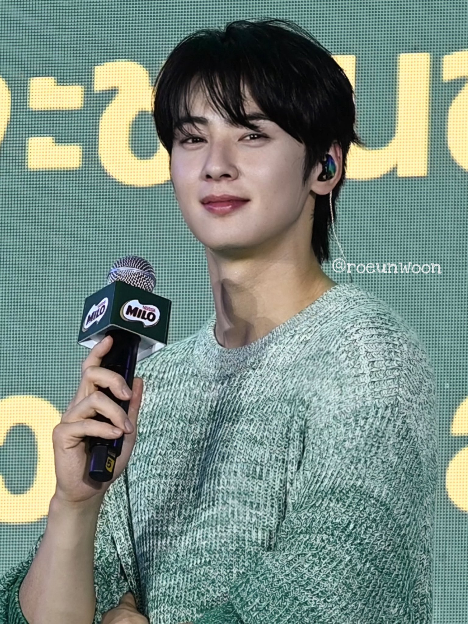 CHA EUNWOO チャウヌ　ミロ MILO タイ限定 マグカップ トレカ A CHA EUNWOO チャウヌ ミロ MILO タイ限定 マグカップ トレカ A