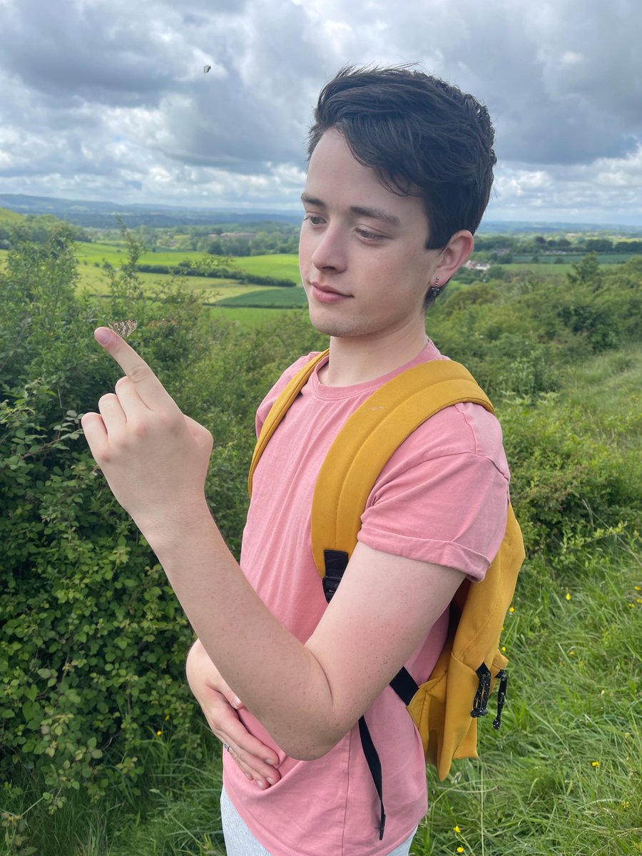 DrewCooper_'s tweet photo. Catching butterflies 🦋 #ButterflyBoy https://t.co/kZ6Y18oQoV
