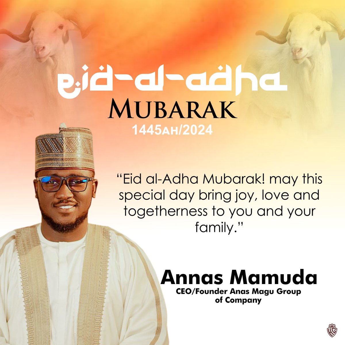 Yerimashettimaa's tweet image. Alhamdullah!!!
Taqabbal Allahu minnaa wa minkum, *Eid al-Adha Mubarak to you and your family* May Allah give you all the prosperity and success. May Allah bless you with wealth and happiness and give you a healthy life.  May Allah accept it from us, expiate our sins,…