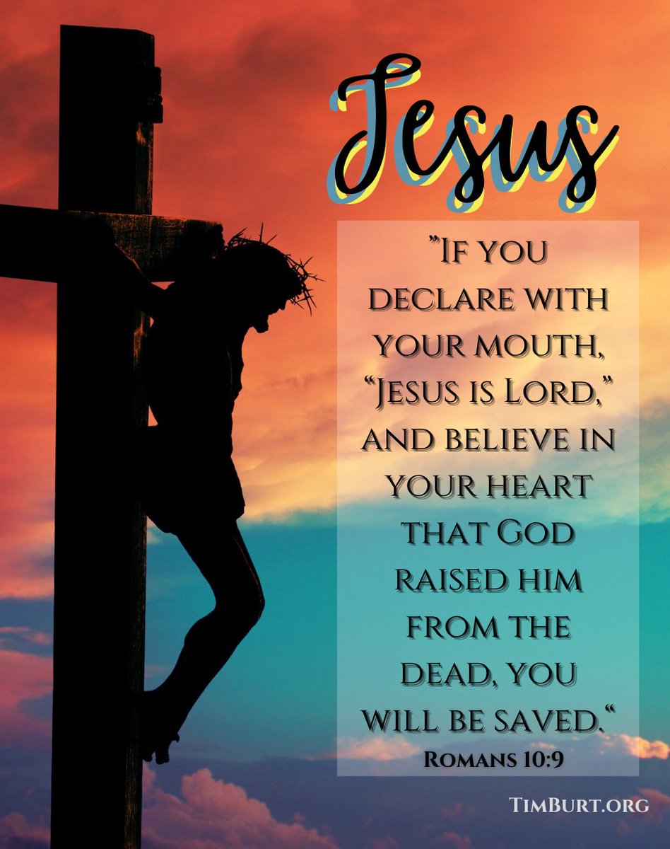 TimBurt's tweet photo. Jesus is Lord and He is my Lord! Is He yours? https://t.co/fidcRR55Oe