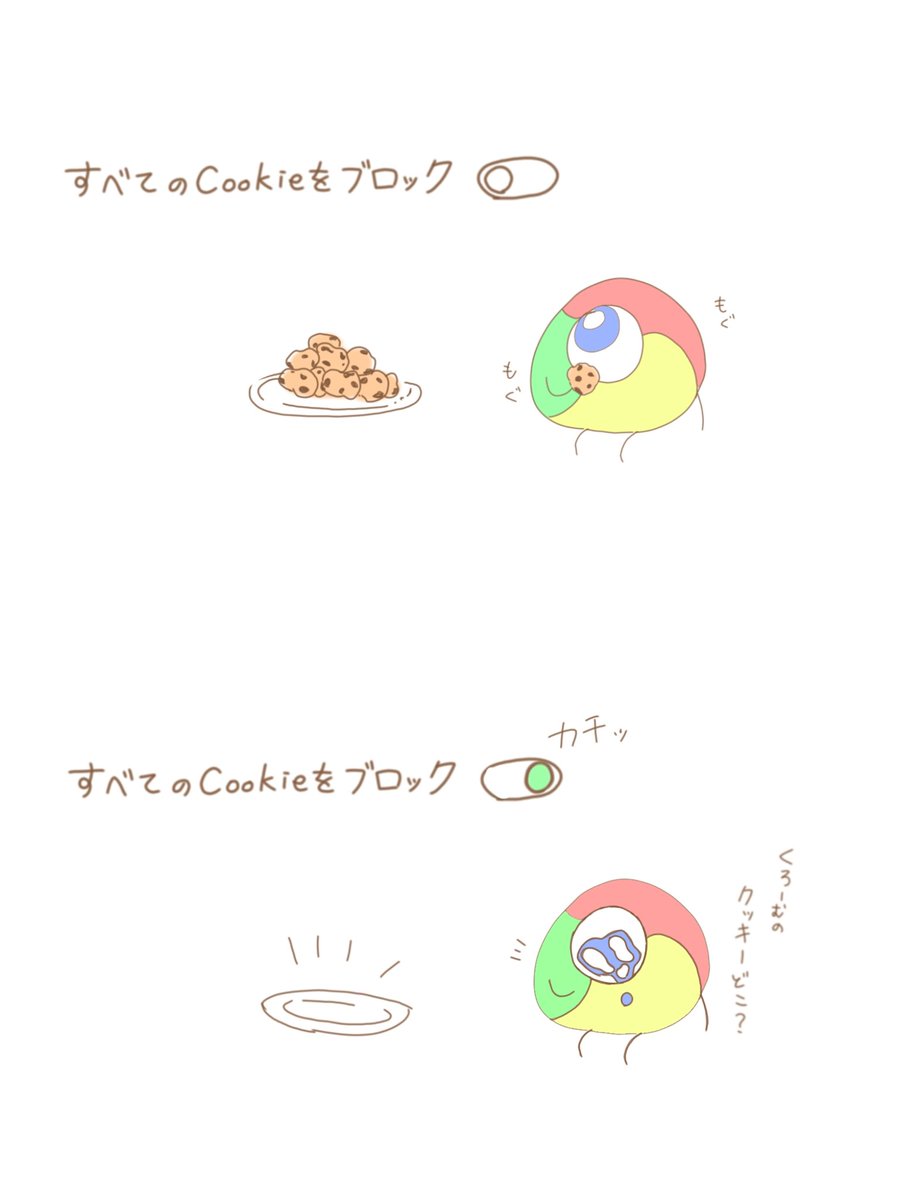 tsuna_tsuna__a's tweet photo. #そういう生き物
 #そういう生き物ちゃん

すべてのクッキーを…… https://t.co/GVjyjshy5k
