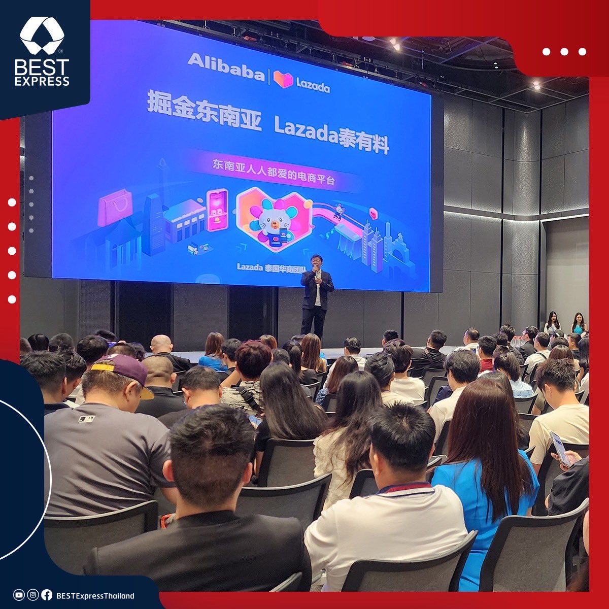 BEST Express Thailand tweet media
